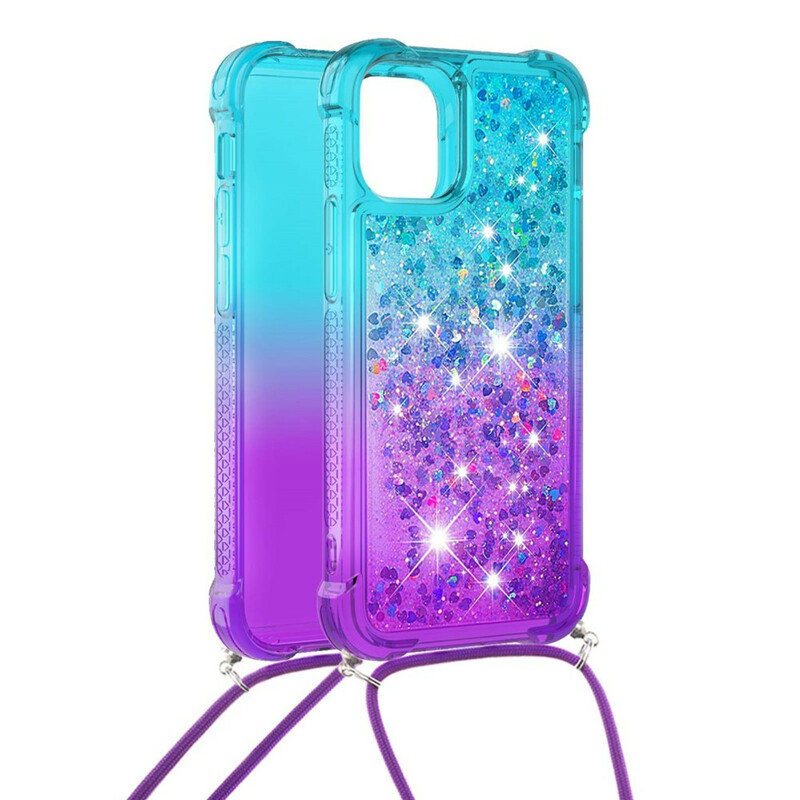 Coque Iphone Silicone Paillettes Et Cordon Ma Coque