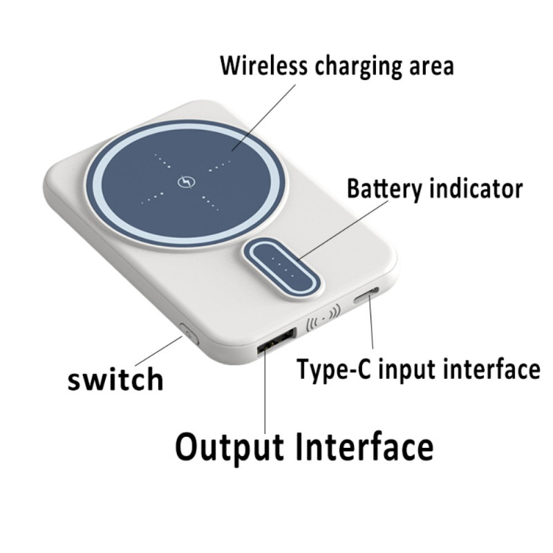 Mini Batterie Externe Magn Tique Magsafe Ma Coque