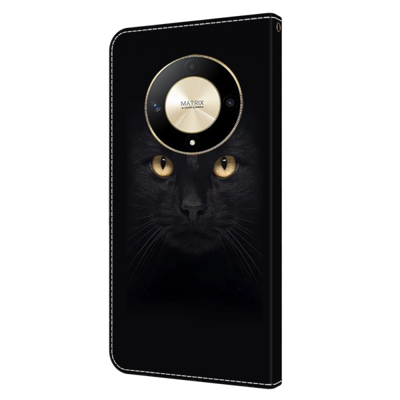 Housse Honor Magic 6 Lite X9b Chat Noir Ma Coque