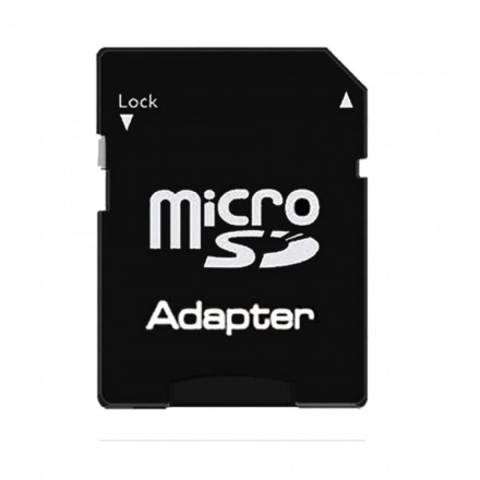 CARTE MEMOIRE MICROSDXC 64 GO + ADAPATATEUR SD