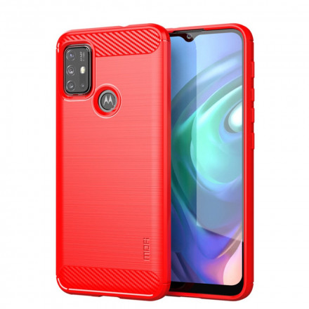 Coque Moto G30 / Moto G10 Fibre Carbone Brossée MOFI