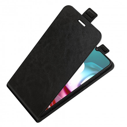 Housse Moto G30 / Moto G10 Effet Cuir Rabat Vertical