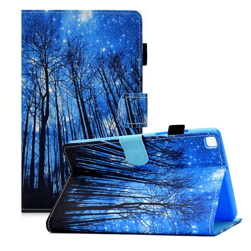 Housse Samsung Galaxy Tab A7 Lite Forêt de Nuit - Ma Coque