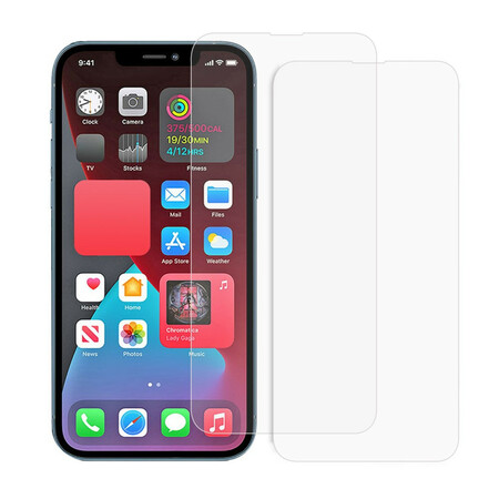Verre Trempé iPhone 13 6.1 Pouces - 3 Pièces Protection écran et 2