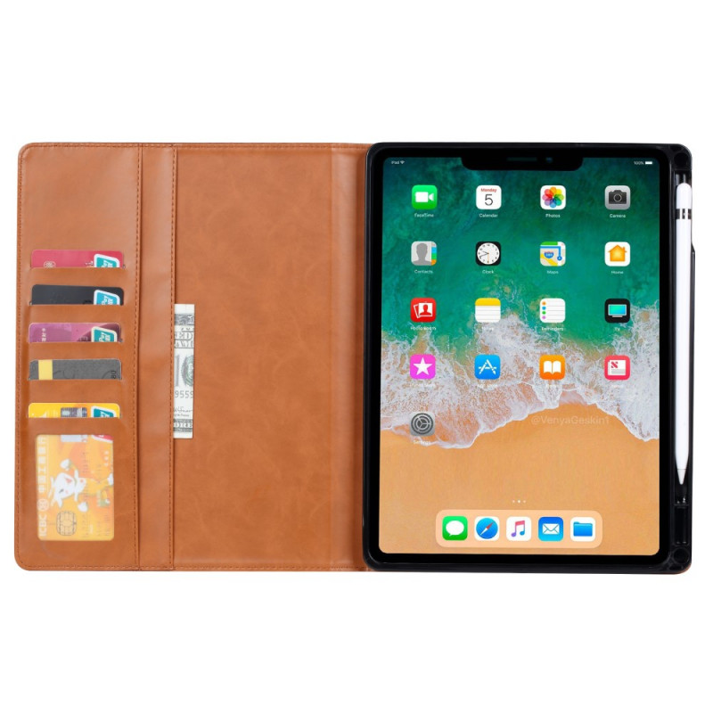 Étui iPad Mini 6 de Luxe - Étui iPad Mini 2021 - Cuir - Étui iPad Mini 2021  - Marron 