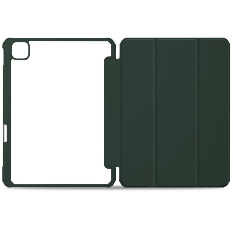 Smart Case iPad Pro 12.9 (2021) Dos Transparent Porte-Stylet - Dealy