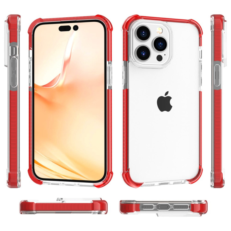 Coque iPhone 14 Pro Max avec cordon bandoulière transparent