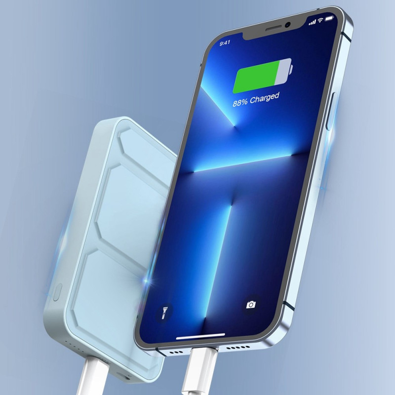 Batterie Externe Magnétique 5KmAh pour nouveaux iPhones - Compatible MagSafe