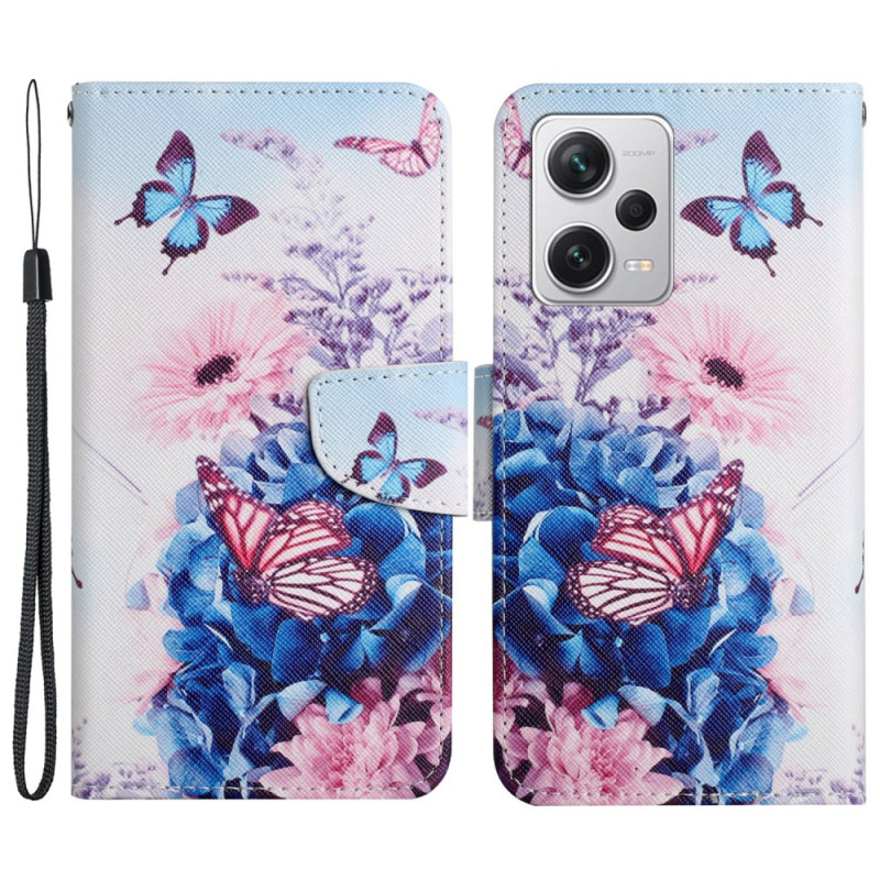 Housse Xiaomi Redmi Note 12 Propoco X5 Pro 5g Fantaisie Florale Ma Coque 3677