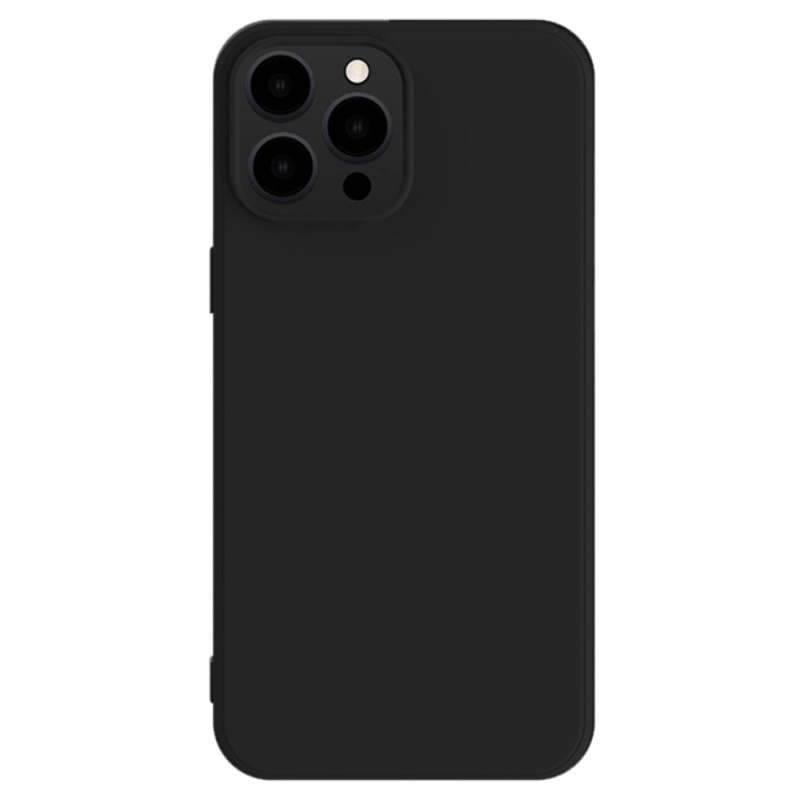 Coque pour iPhone 15 Pro - Silicone Liquide Noir + 2 Verres