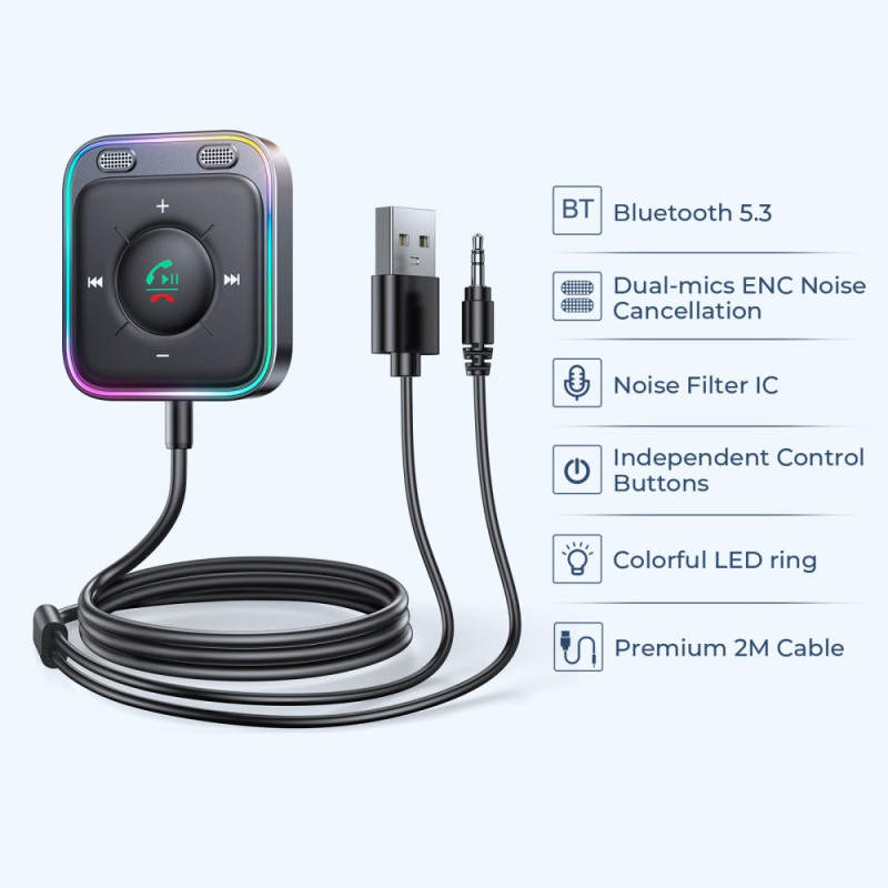 Récepteur Bluetooth pour Voiture avec Réduction du Bruit ENC JOYROOM - Ma  Coque