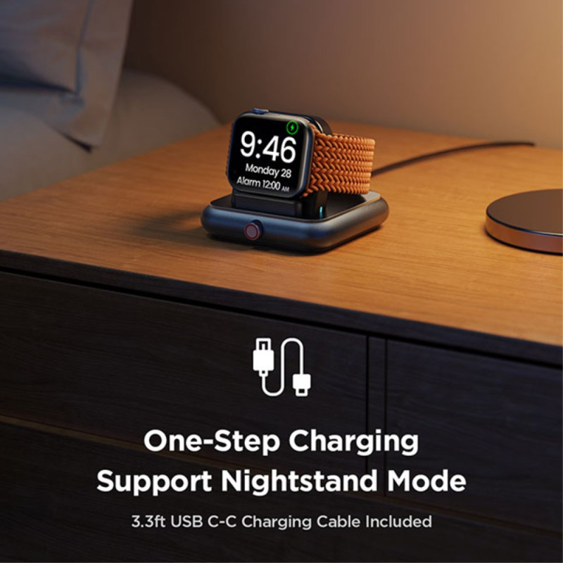 Chargeur Apple Watch, chargeur Iwatch sans fil portable magnétique