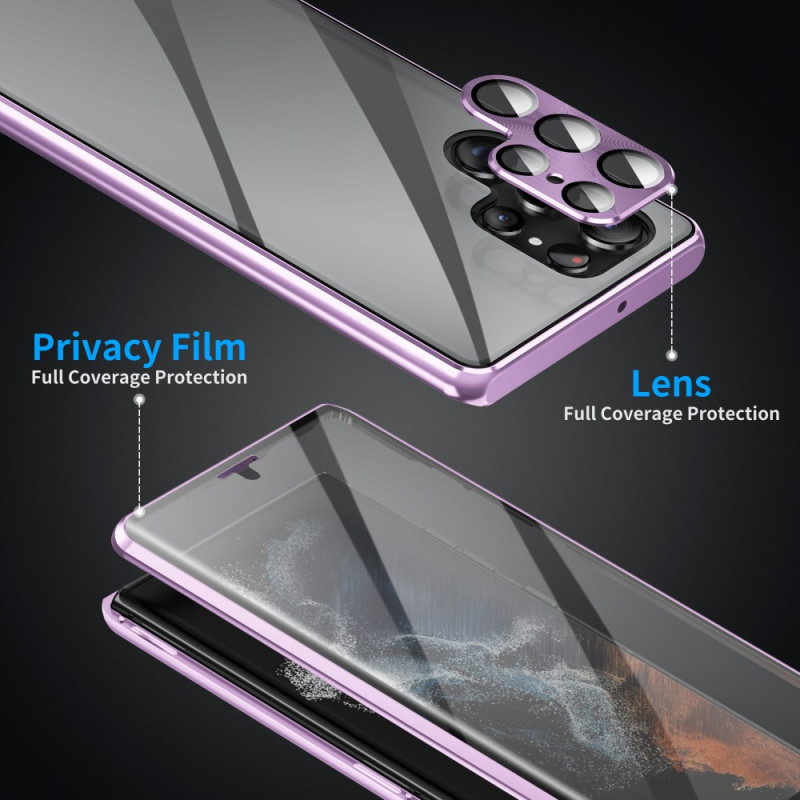Protecteur d'Écran Samsung Galaxy S24 Ultra en Verre Trempé - Privacy