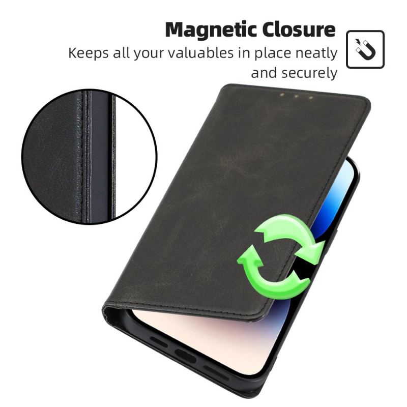 Flip Cover Realme C55 Effet Cuir - Ma Coque