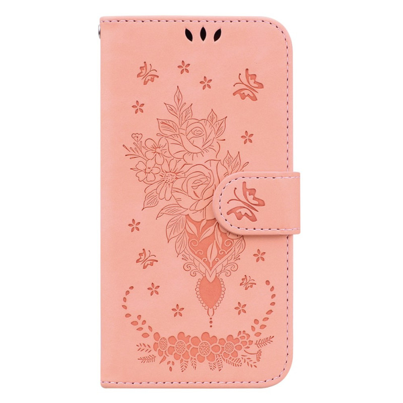 Housse Honor X7b / 90 Smart Rose et Papillons