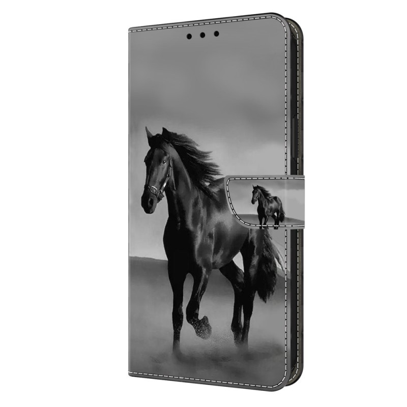 Housse Xiaomi Redmi Note 13 5G Cheval Noir - Ma Coque