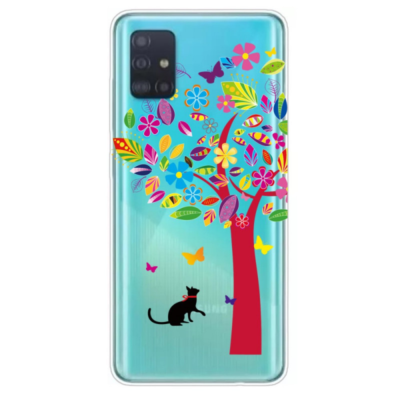 Coque Samsung Galaxy 1 Chat Sous L Arbre