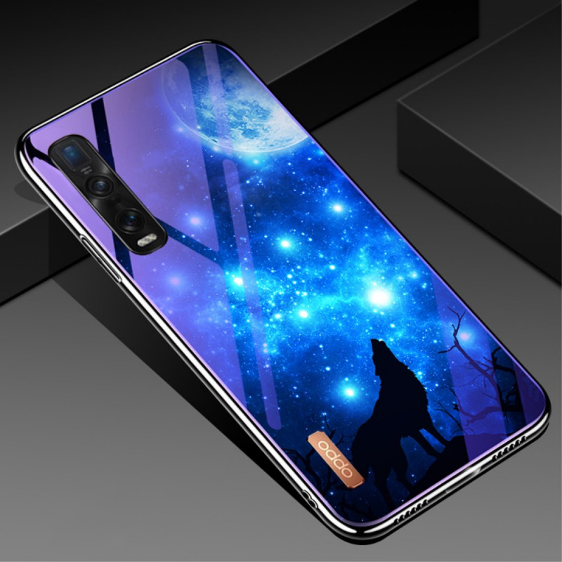 Coque Oppo Find X2 Pro Verre Trempé et Silicone Animal