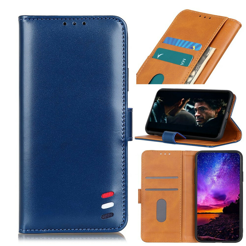 Housse Xiaomi Mi Lite Effet Cuir Tricolore Ma Coque