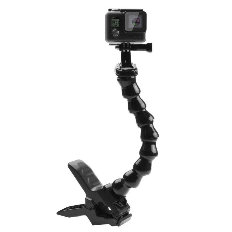 Pince pour GoPro Ultra Puissante avec Dents Fixation de Caméra Sûr / Xiaomi  Yi