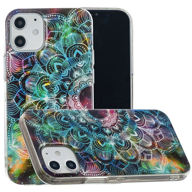 Coque iPhone 12 Série Floralies Fluorescente