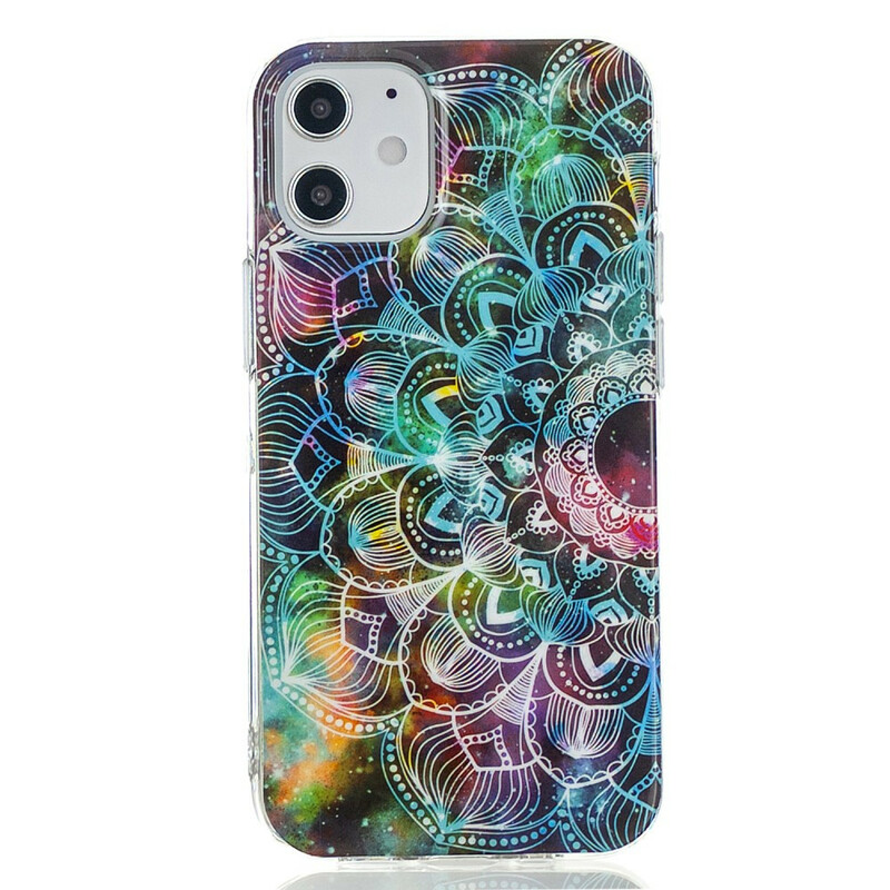 Coque iPhone 12 Série Floralies Fluorescente