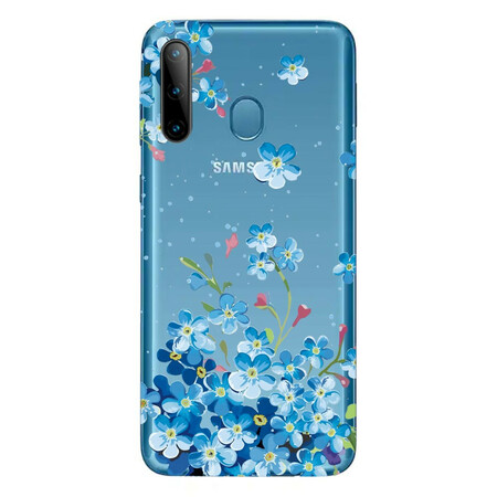 Coque Samsung Galaxy M11 Jeune Fille Fleurie - Ma Coque
